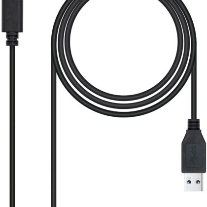 Cabo USB 3.1 c/ Conector USB-C Macho - USB-A Macho (2 mts) - Nanocable
