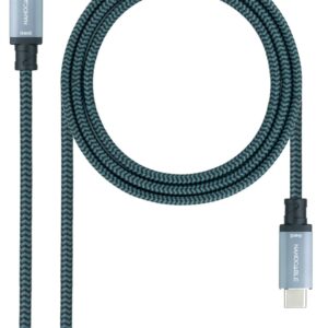 Cabo USB-C Macho - USB-C Macho (0.5m) - NANOCABLE