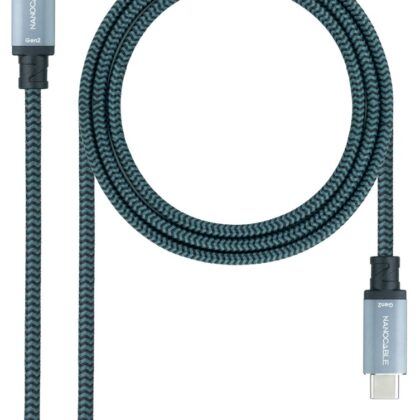 Cabo USB-C Macho - USB-C Macho (1 metro) - NANOCABLE