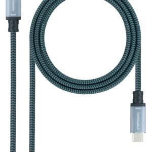 Cabo USB-C Macho - USB-C Macho 4K/60Hz (1.5 metros) - NANOCABLE