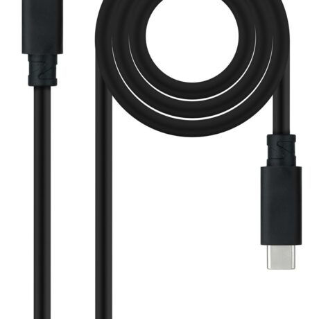 Cabo USB-C Macho - USB-C Macho (2 metros) - Nanocable