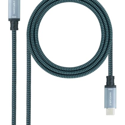 Cabo USB-C Macho - USB-C Macho (2 metros) - NANOCABLE