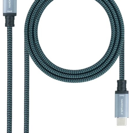 Cabo USB C Macho - USB C Macho (3 metros) - NANOCABLE