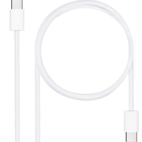 Cabo USB-C Macho - USB-C Macho Branco (1 metro) - NANOCABLE