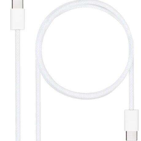 Cabo USB-C Macho - USB-C Macho Branco (2 metros) - NANOCABLE