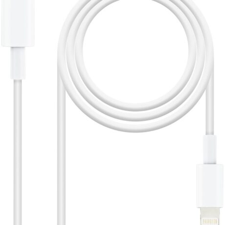 Cabo USB-C Macho - Lightning iPhone Macho (50cm) - Nanocable