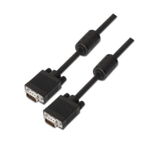 Cabo VGA (D-Sub )Macho - VGA (D-Sub) Fêmea (50m) Preto - NANOCABLE