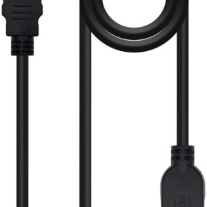 Cabo HDMI 2.0 Macho - HDMI F?mea (1 metro) - Nanocable