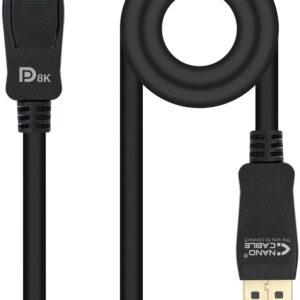 Cabo DisplayPort 1.4 Macho - DisplayPort Macho (1.5 mts) - Nanocable