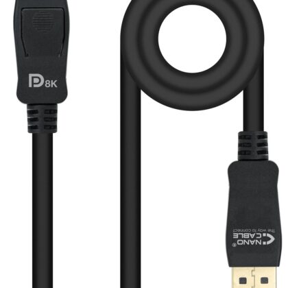 Cabo DisplayPort 1.4 Macho - Macho (3 mts) - Nanocable