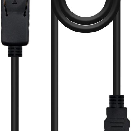 Cabo DisplayPort Macho - HDMI Macho (1 metro) - Nanocable