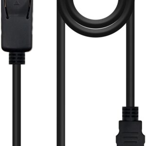 Cabo DisplayPort Macho - HDMI Macho (1.5 mts) - Nanocable