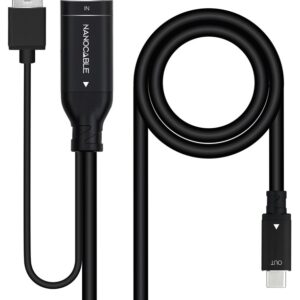 Cabo Conversor HDMI A Macho - USB-C (1,8 mts) - NANOCABLE