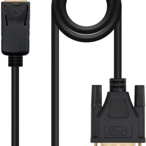 Cabo DisplayPort Macho - DVI Macho (1 metro) - Nanocable