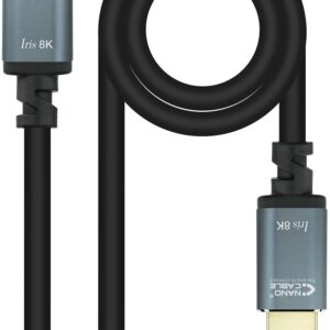 Cabo HDMI Macho - HDMI Macho 2.1 Iris 8K (50cm) - Nanocable