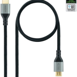 Cabo HDMI Macho - HDMI Macho 2.1 Ultra Velocidade (1 metro) - Nanocable
