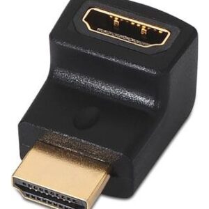 Adaptador HDMI F?mea - HDMI Macho 90? - Nanocable