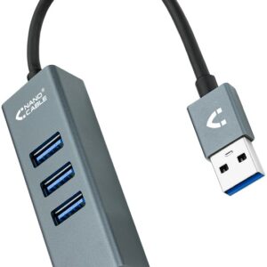 HUB USB 3.0 4 Portas (Cinza) - Nanocable