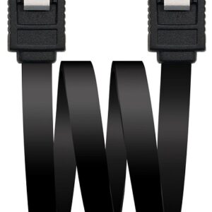 Cabo SATA III - SATA III Preto (50cm) - Nanocable