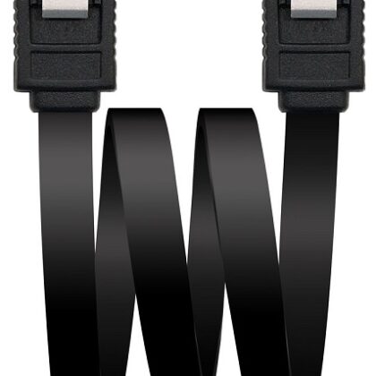 Cabo SATA III - SATA III Preto (50cm) - Nanocable