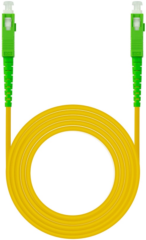 Cabo de Fibra Óptica SC/APC - SC/APC (5 mts) - Nanocable
