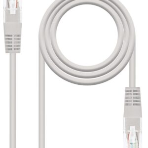 Cabo de Rede RJ45 Cat5e U/UTP Cinzento (20 mts) - Nanocable