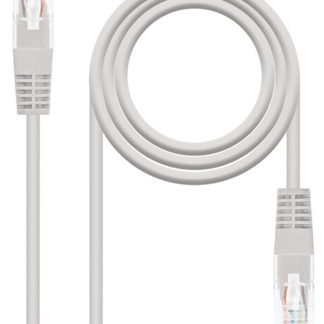 Cabo de Rede RJ45 Cat5e U/UTP Cinzento (30 mts) - Nanocable