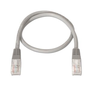 Cabo de Rede RJ45 UTP Cat.6 Cinzento (30cm) - Nanocable