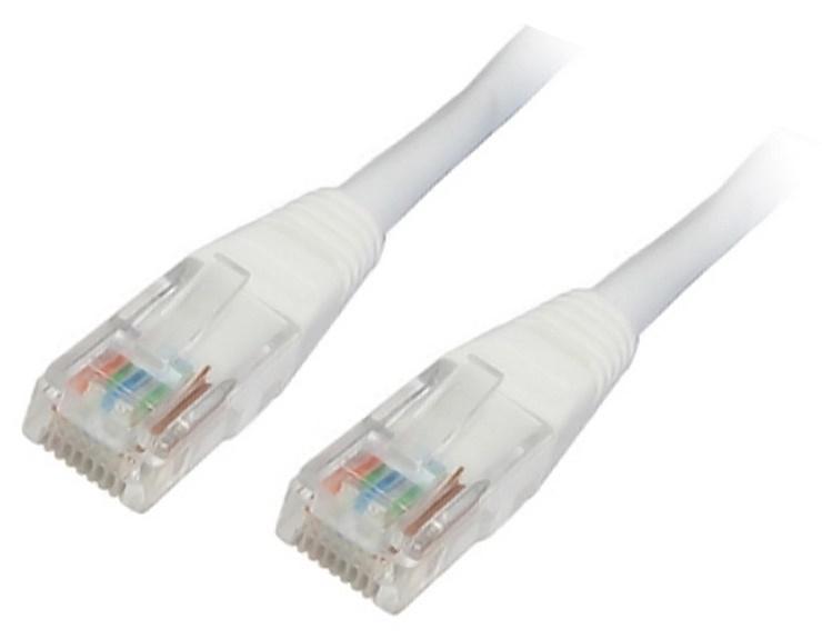 Cabo de Rede RJ45 Cat.6e Branco (2 mts) - Nanocable