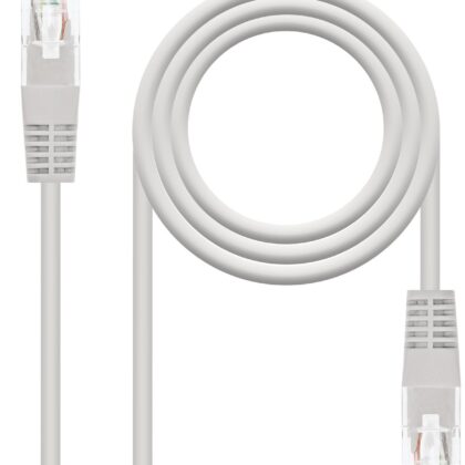 Cabo de Rede RJ45 Cat6 U/UTP (UTP) Cinzento (25metros) - NANOCABLE