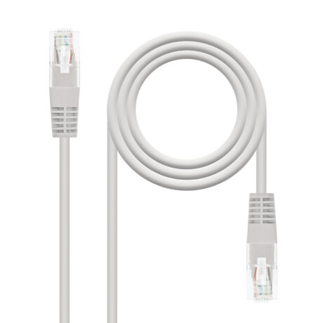Cabo de Rede RJ45 Cat6 U/UTP (UTP) Cinzento (30 metros) - NANOCABLE