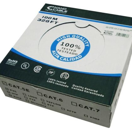 Bobine Cabo de Rede F/UTP Cat.5e (100 mts) - Nanocable