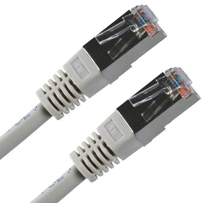Cabo de Rede RJ45 FTP Cat.6 Cinzento (2 mts) - Nanocable