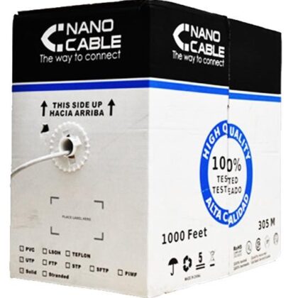 Bobine de Cabo de Rede FTP Cat.6e (305 mts) - Nanocable