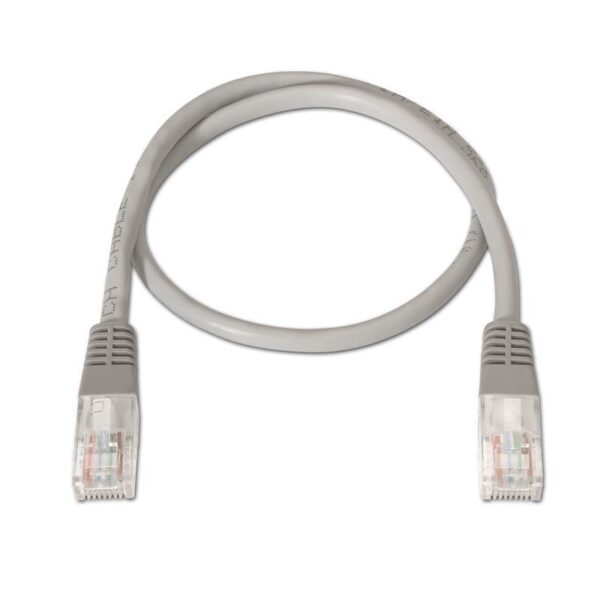 Cabo de Rede RJ45 UTP Cat.6 Cinzento (1 metro) - Nanocable