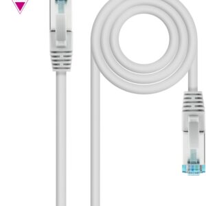 Cabo de Rede RJ45 Cat7 S-FTP AWG26 Cinzento (15 mts) - Nanocable