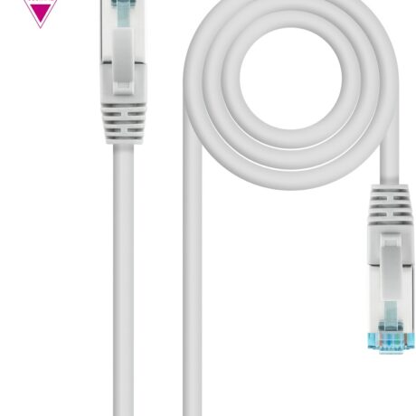Cabo de Rede RJ45 Cat7 S-FTP AWG26 Cinzento (15 mts) - Nanocable
