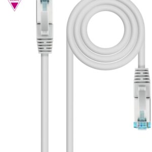 Cabo de Rede RJ45 Cat7 S-FTP AWG26 Cinzento (20 mts) - Nanocable