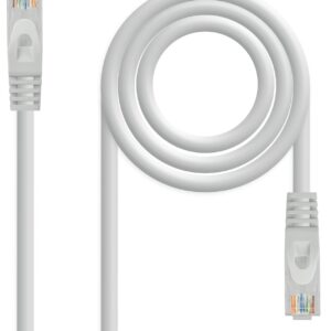Cabo de Rede RJ45 Cat6a U/UTP (UTP) Cinzento (1.5 metros) - NANOCABLE