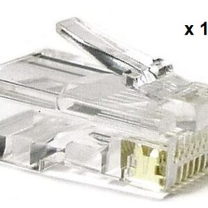 Emb. 100x Fichas RJ45 Cat5e - Nanocable