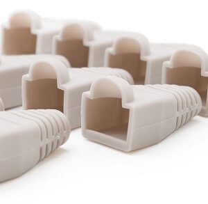 Pack 10x Tampas p/ Ficha RJ45 (Cinzento) - Nanocable