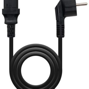 Cabo Alimentação Tripolar CEE7/7 - C13 Preto (1,5 mts) - Nanocable