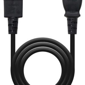 Cabo Extensão Tripolar Macho-Femea C14 - C13 (1,5 mts) - Nanocable