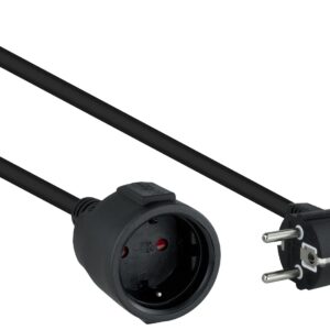 Extensão Elétrica Preto (2 metros) - NANOCABLE