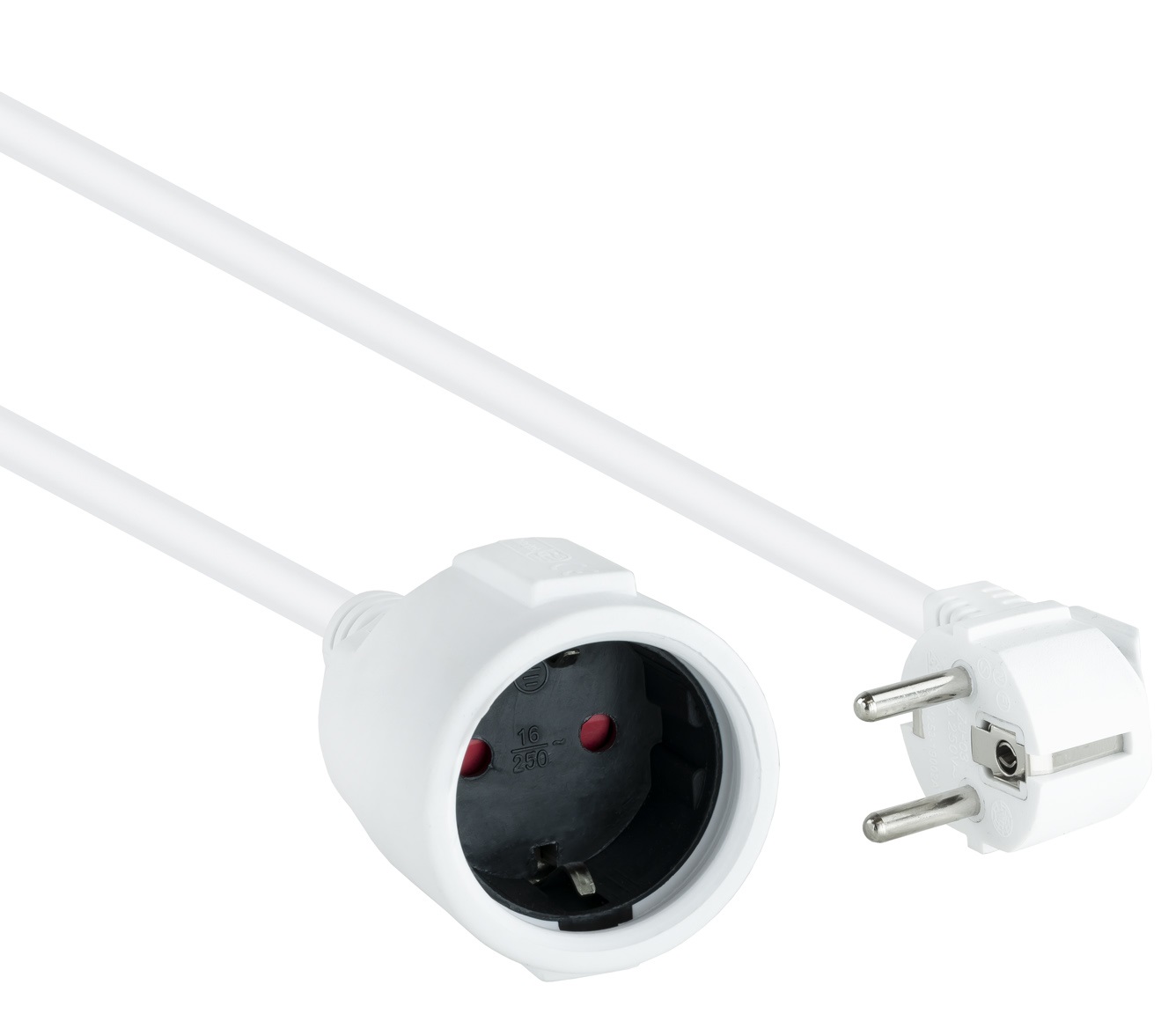 Extensão Elétrica 1 Tomada Branco (2 metros) - NANOCABLE