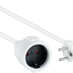 Extens?o El?trica 1 Tomada Branco (3 metros) - NANOCABLE