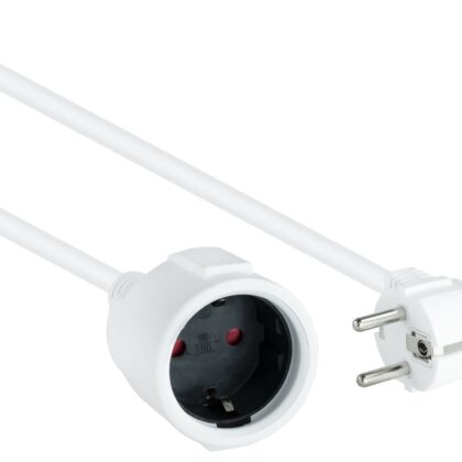 Extensão Elétrica Branco (5metros) - NANOCABLE
