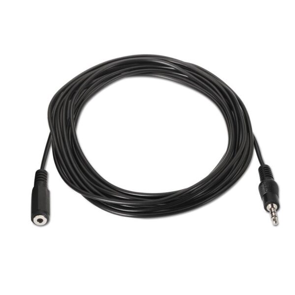 Cabo Jack Stereo 3.5mm Macho - Jack Stereo 3.5mm Fêmea (1,5 mts) - Nanocable