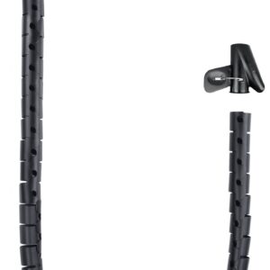 Organizador de Cabos 2.5cm/2 metros (Preto) - NANOCABLE