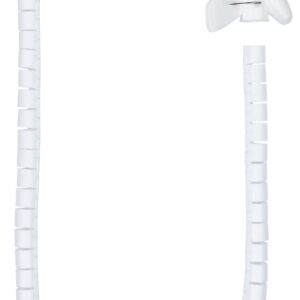 Organizador de Cabos 2.5cm/ 2 metros (Branco) - NANOCABLE